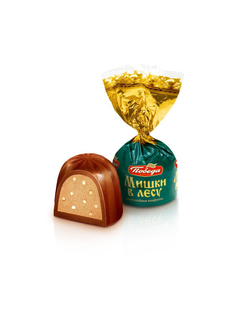 Мишки в лесу, шоколадная (Победа)